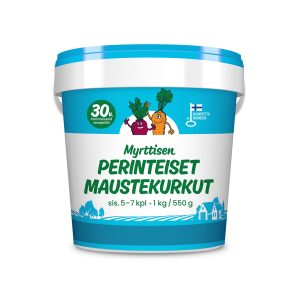 Perinteiset maustekurkut 550g