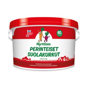 Perinteiset suolakurkut 1,5kg
